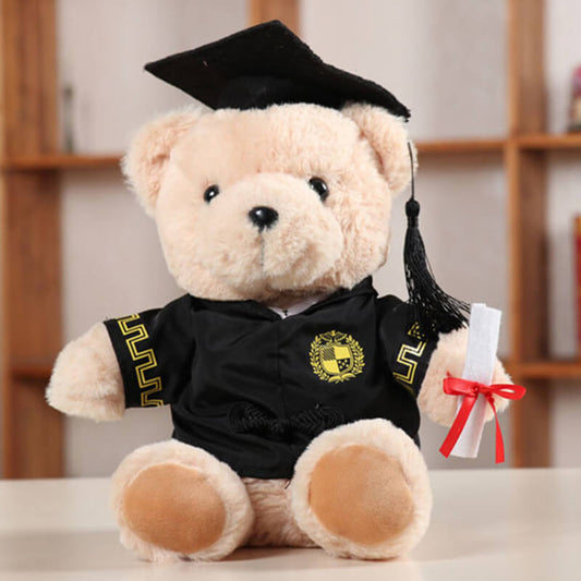 Dr. Bear Plush Toy Accompanying Graduates through Unforgettable Moments