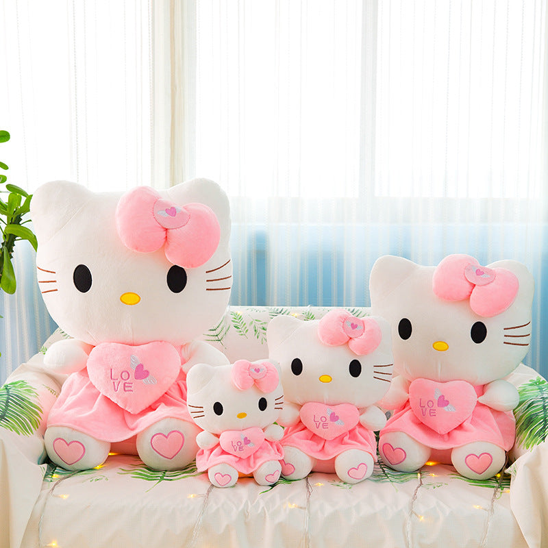 Hello Kitty Plush Toy - Cute & Cuddly Stuffed Animal for Kids and Fans