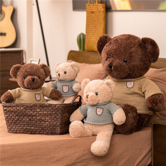 Classic Teddy Bear Plush Toy - Warm Companion, Childhood Memories