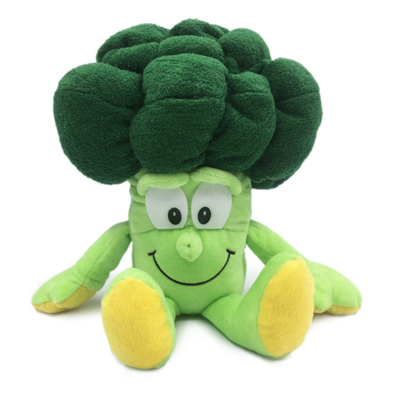 Creative Cute Cartoon Fruit & Vegetable Plush Toys - Fun and Adorable Stuffed Dolls