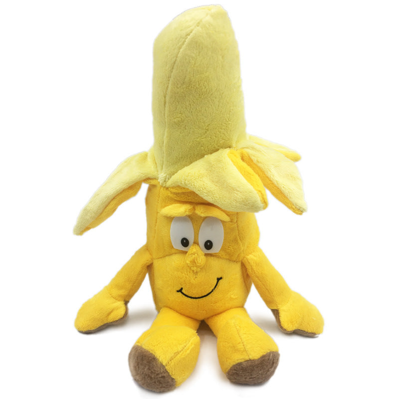 Creative Cute Cartoon Fruit & Vegetable Plush Toys - Fun and Adorable Stuffed Dolls