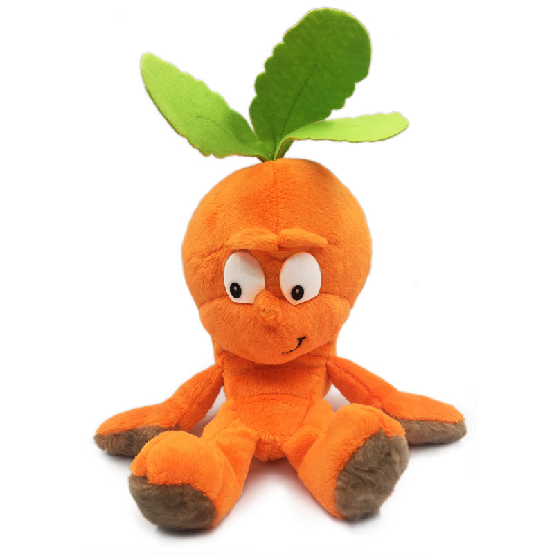 Creative Cute Cartoon Fruit & Vegetable Plush Toys - Fun and Adorable Stuffed Dolls