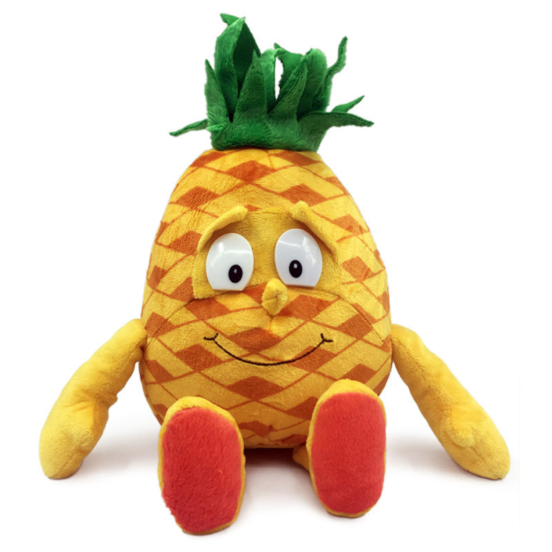 Creative Cute Cartoon Fruit & Vegetable Plush Toys - Fun and Adorable Stuffed Dolls