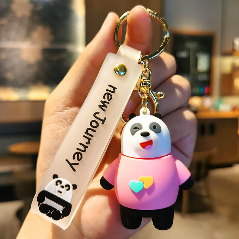 Coloers Bare Bears Collection 4.0 3D Key Charm