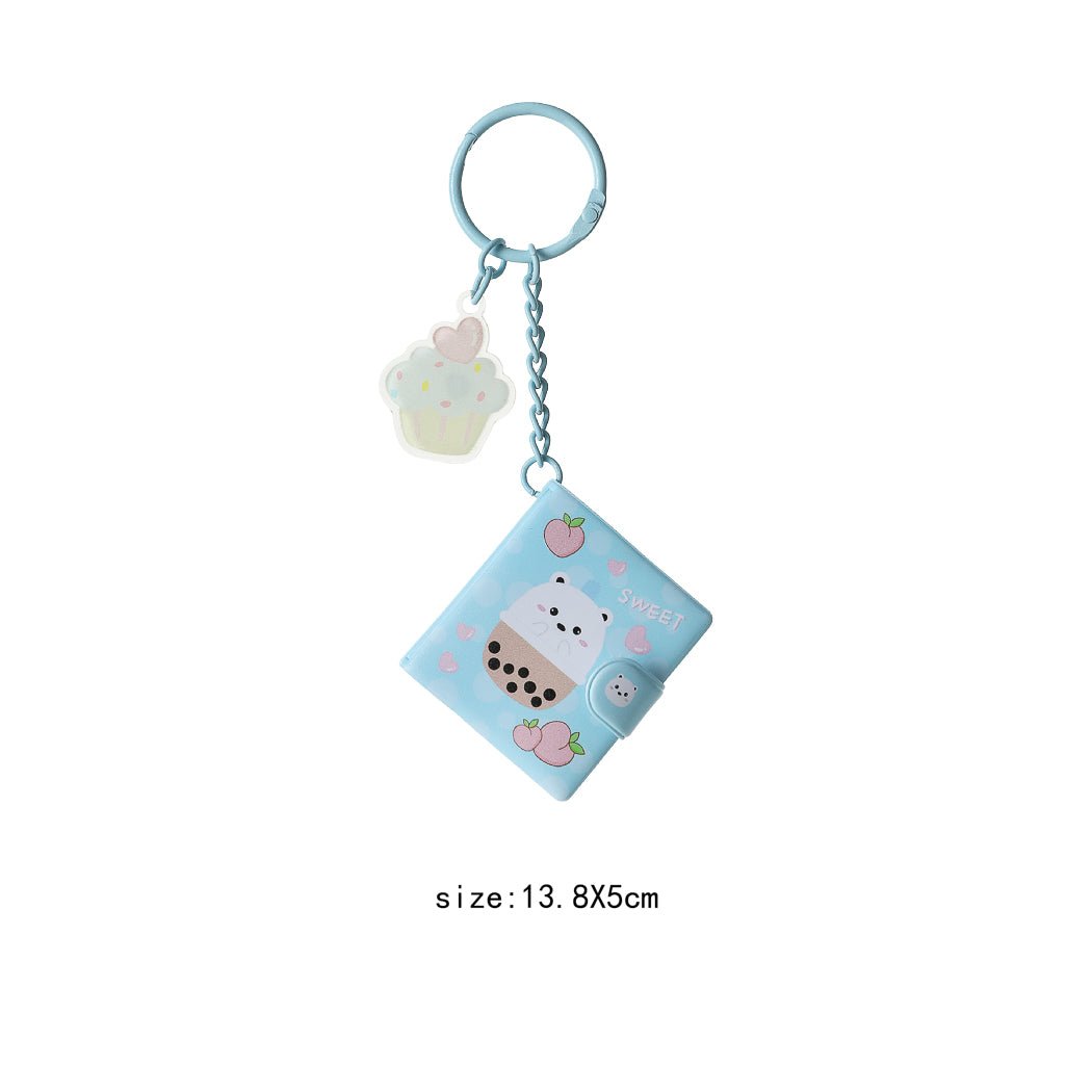 Mini deals notebook keychain