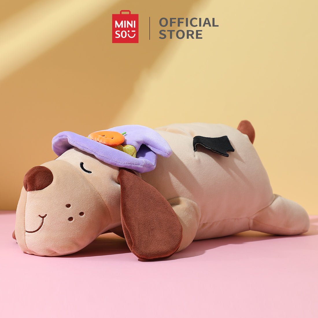 Miniso dog stuffed clearance toy