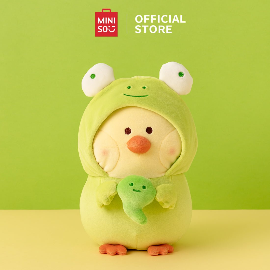 Miniso BIBI Chicken Series Frog Costume 9.0 In. Plush Toy – Coloers