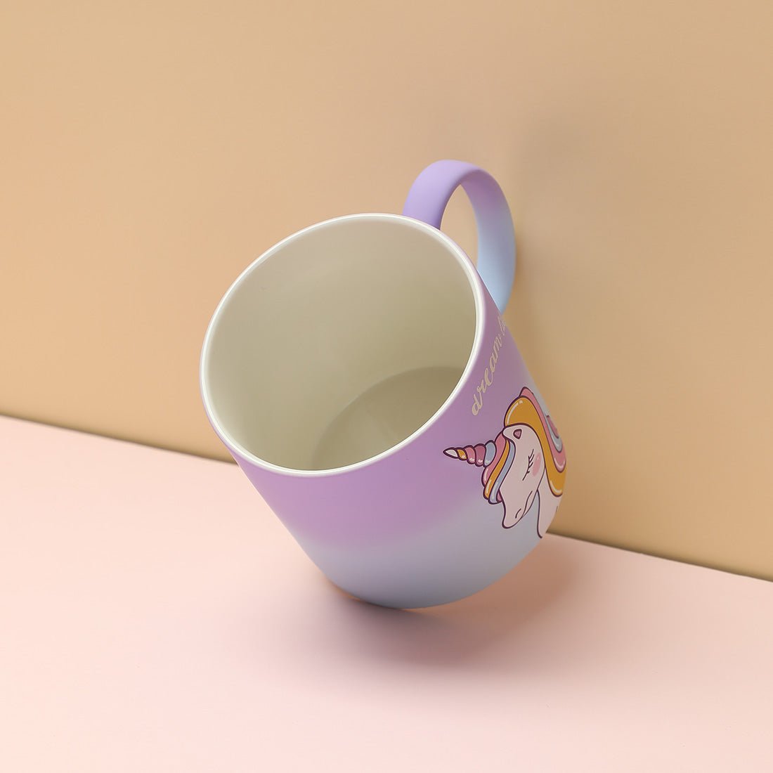 Miniso Unicorn Dream Gradient Ceramic Cup 13.3Oz – Coloers
