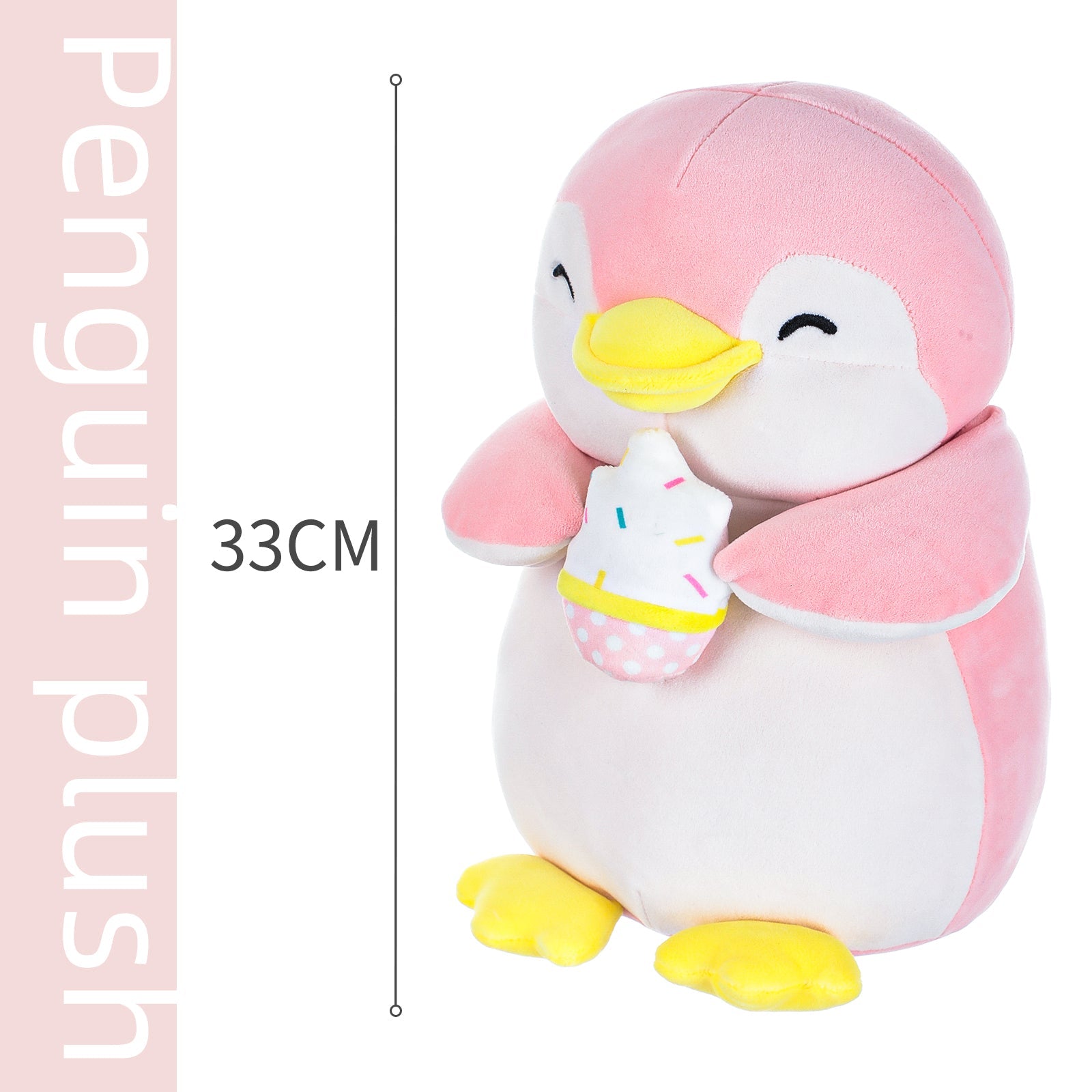 Penguin cheap plush miniso