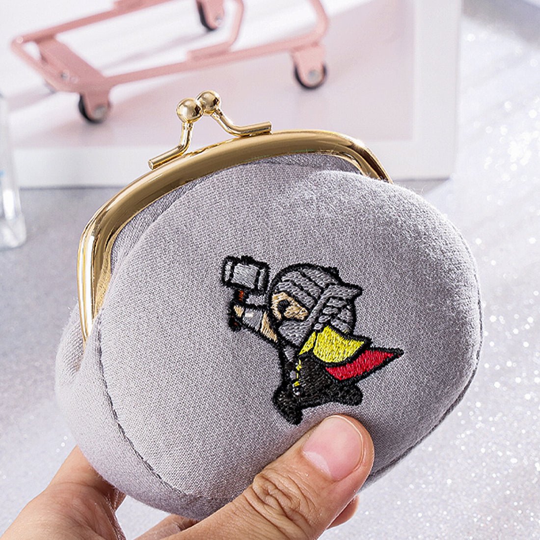 Miniso MARVEL Coin Purse Cute Small Coin Pouch Thor Coloers