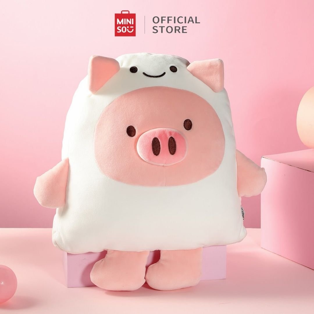 Miniso pig stuffed best sale toy