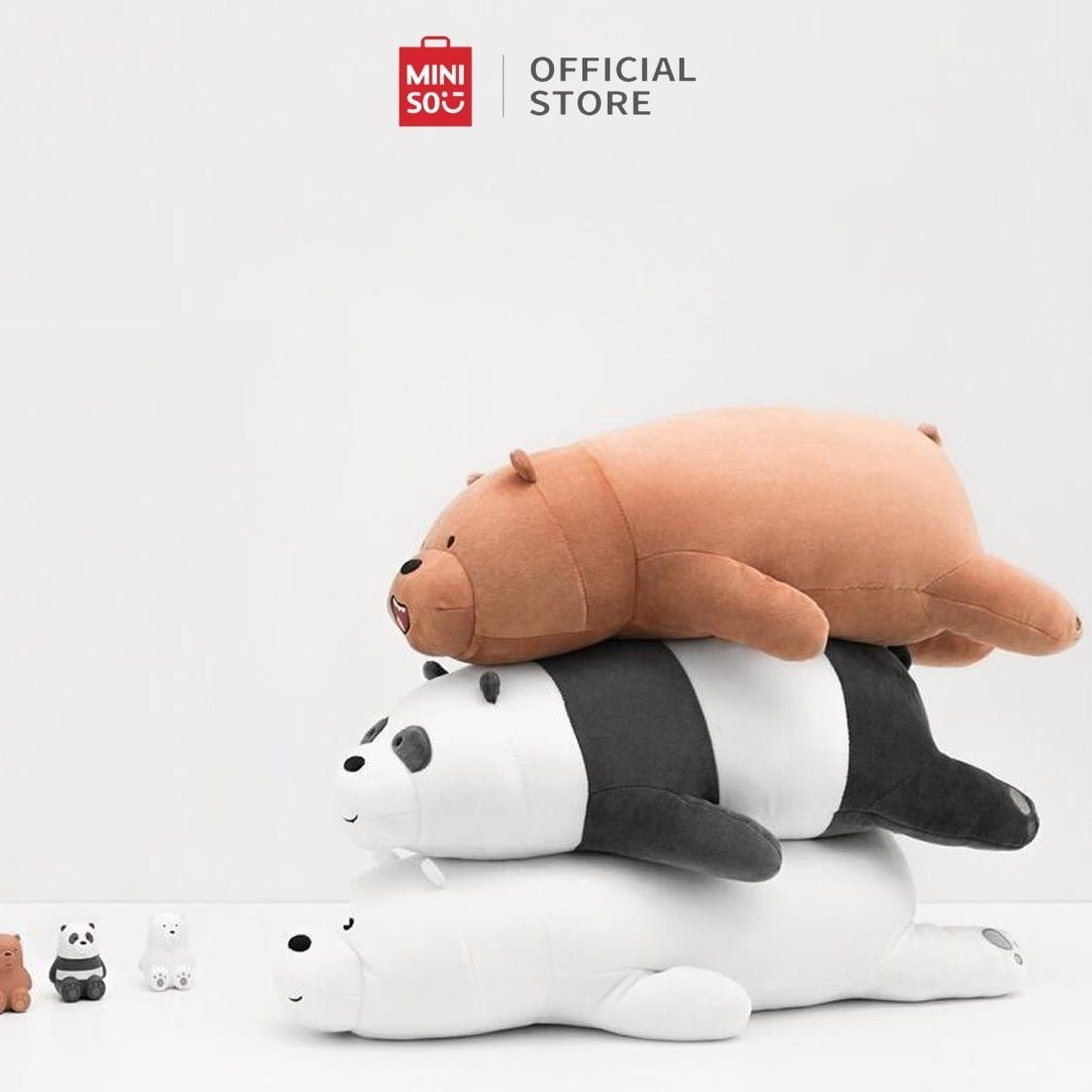 Miniso we bare bears 2025 stuffed toy